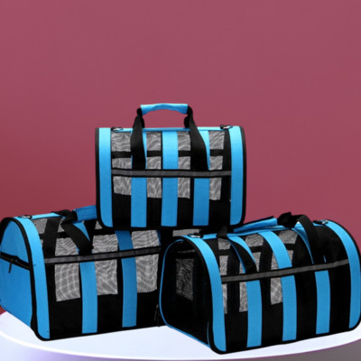 Sac de Transport Chien | MeshPetCarrier™ - Bleu