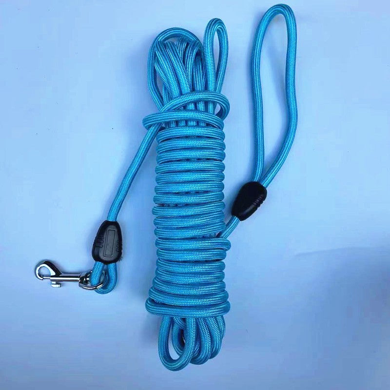 longe pour chien enbleu