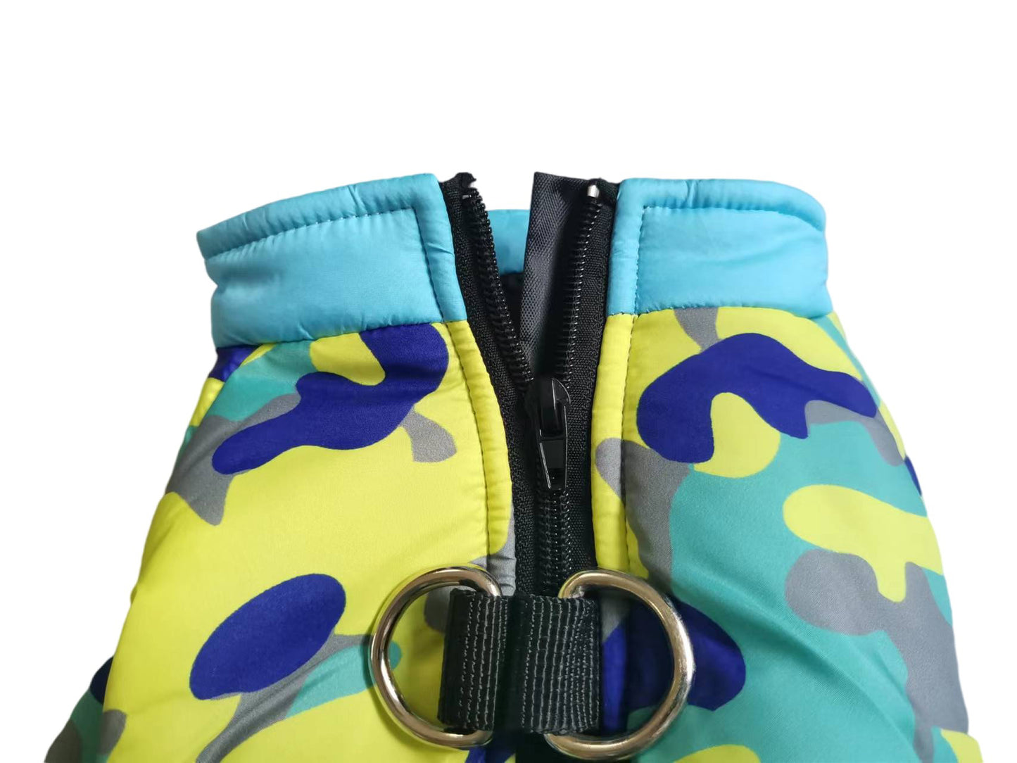 double boucle du manteau pour chien hiver