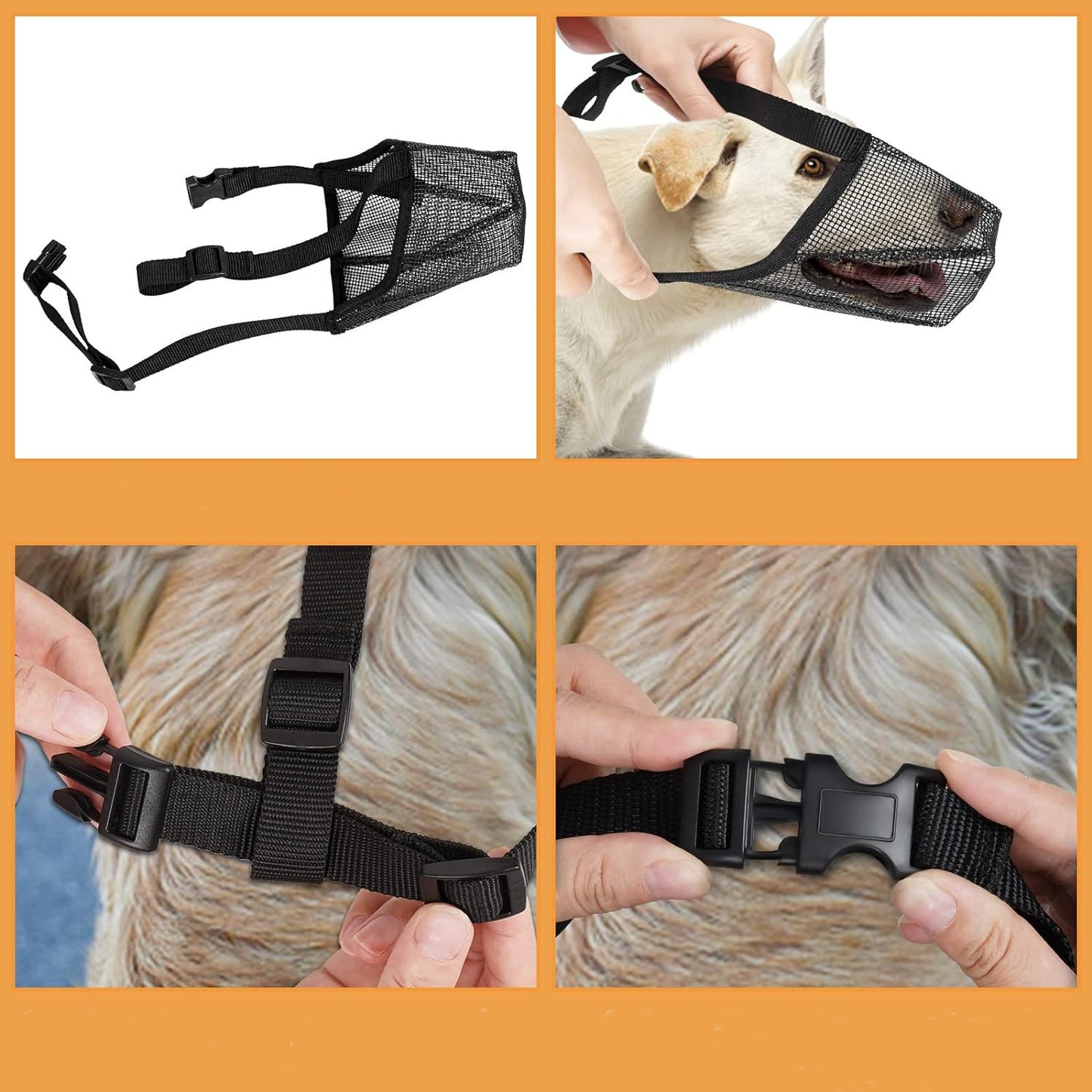 museliere chien ajustable