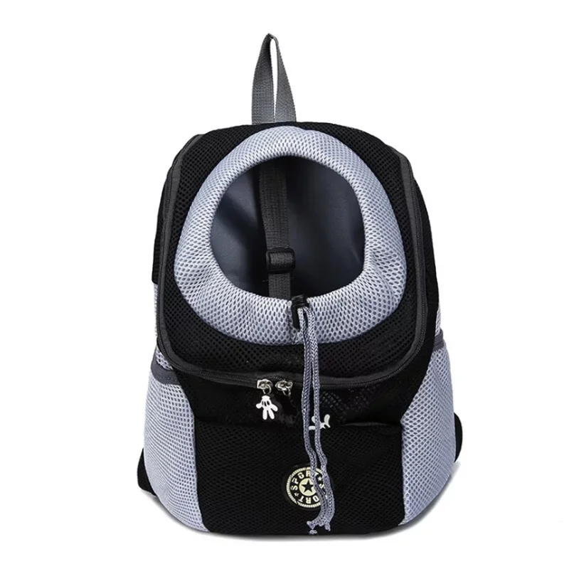 sac a dos chien noir
