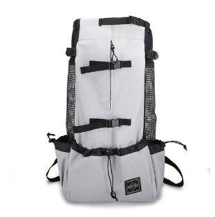 sac a dos pour chien gris