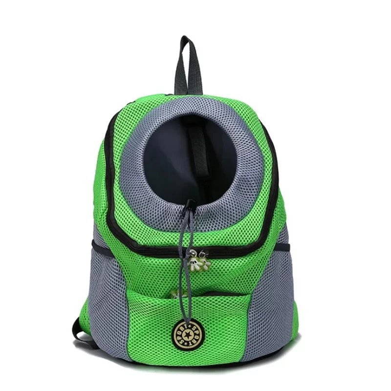 sac a dos pour chien vert