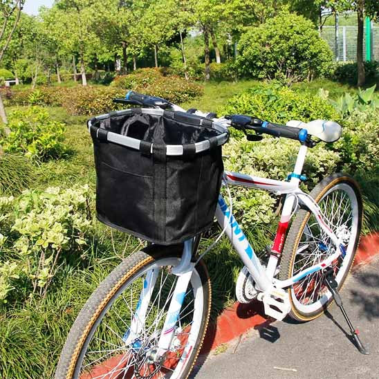 velo chien panier jardin
