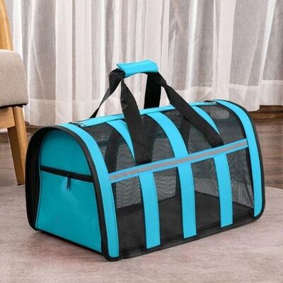 Sac de Transport Chien | MeshPetCarrier™ - Bleu