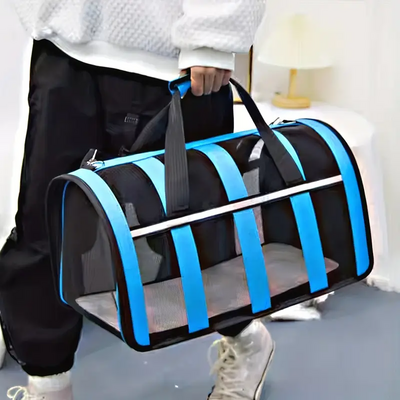 Sac de Transport Chien | MeshPetCarrier™ - Bleu