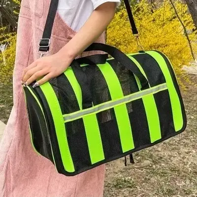 Sac de Transport Chien | MeshPetCarrier™ - Vert