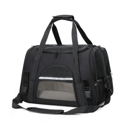 Sac transport chien noir