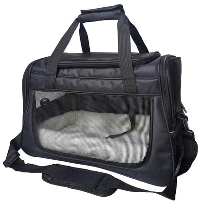 Sac transport chien nouveau noir