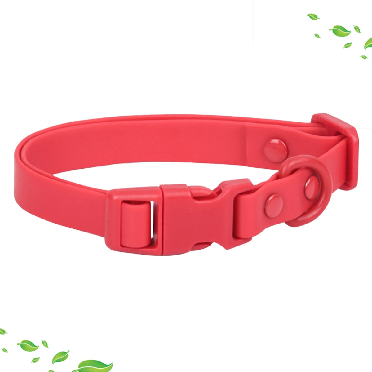 collier rouge en pvc