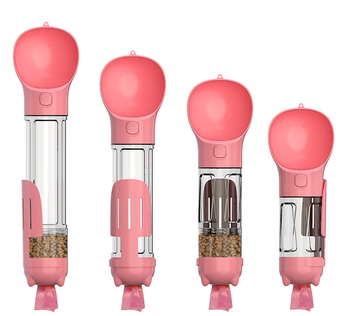 gourdes multifonction rose