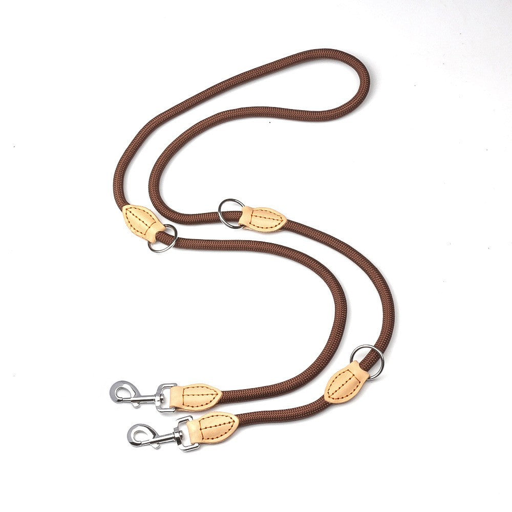 Laisse Double pour Chien | Réglable™