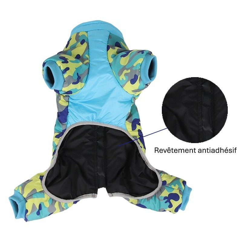 manteau pour chien imperméable antiadhésif