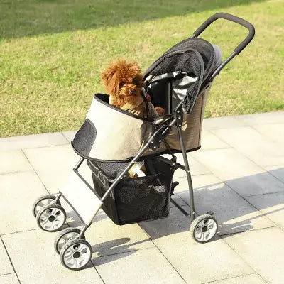 poussette chien pliable