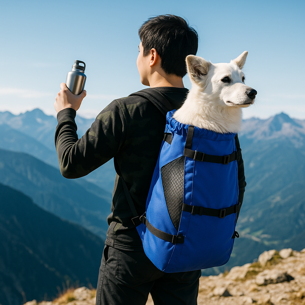 sac a dos pour chien montagne