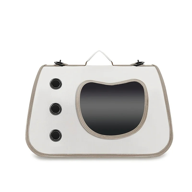 sac pour transport chien blanc
