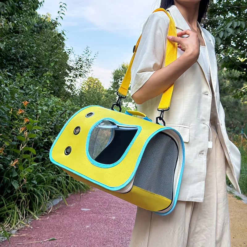 sac transport chien bandouliere